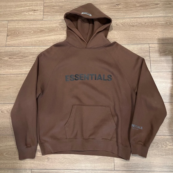 Fear of God Other - Fear of God Brown Essentials x SSENSE Hoodie